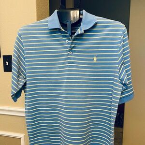 Ralph Lauren Polo Golf Blue and Yellow Shirt